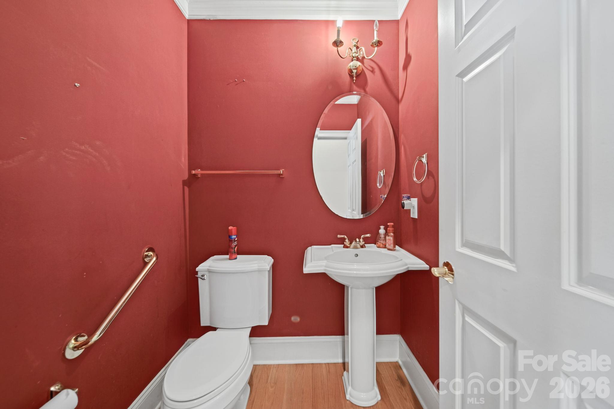 Main Level Half Bath - 2793 Harlinsdale Drive, Rock Hill