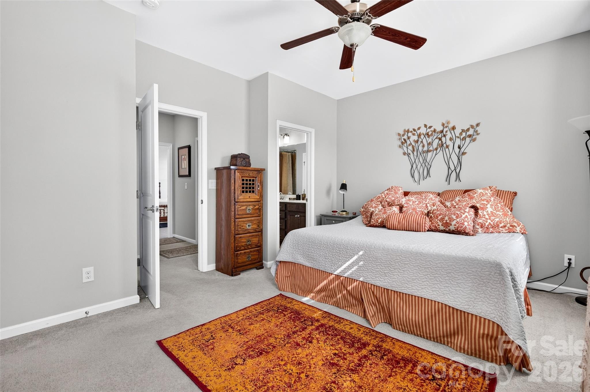 Bedroom 3 with en-suite - 1709 Cedar Park Drive, Pineville