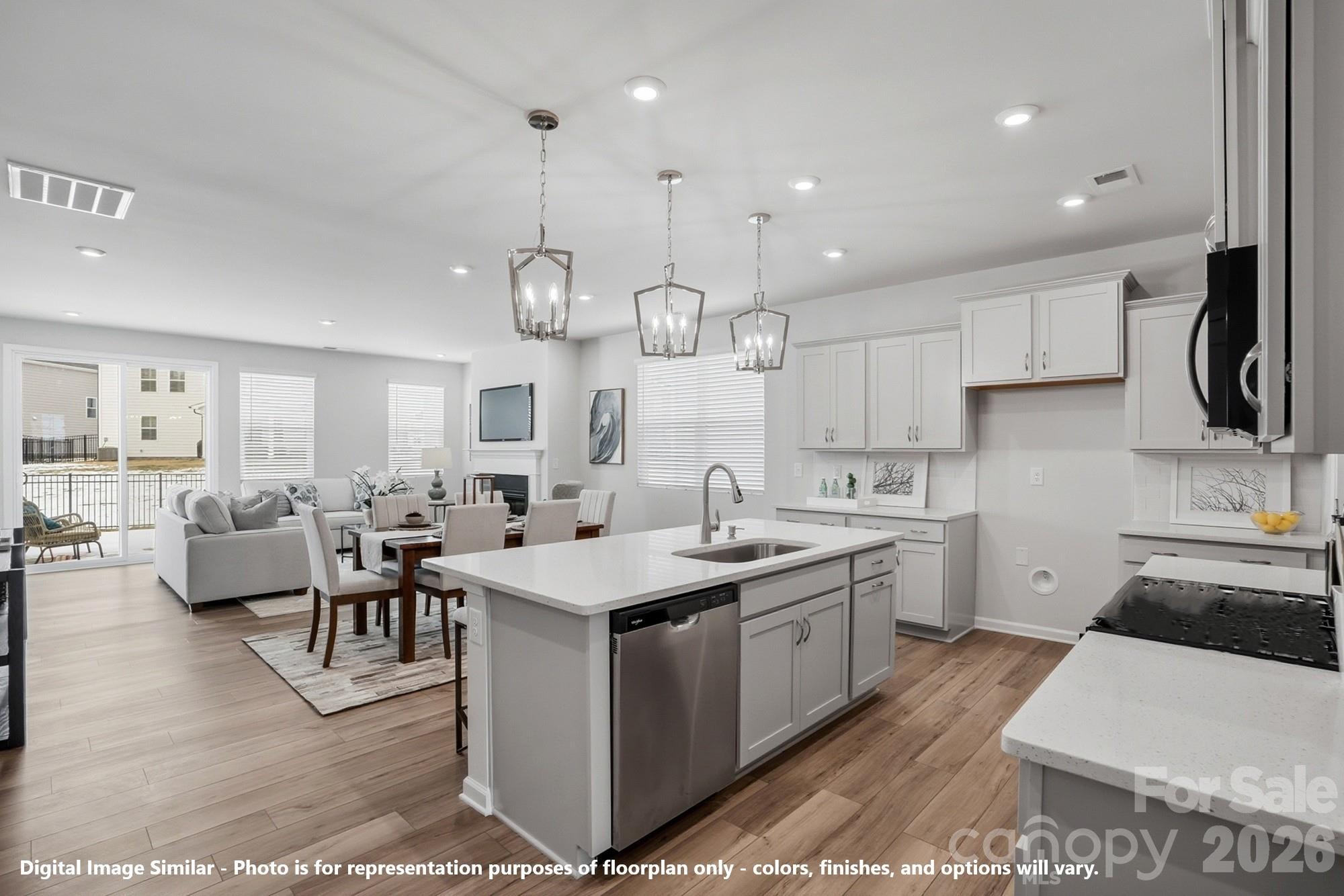 Digital Image Similar - Photo is for representation purposes of floorplan only - colors, finishes, and options will vary. - 2807 Bowman Drive, Gastonia