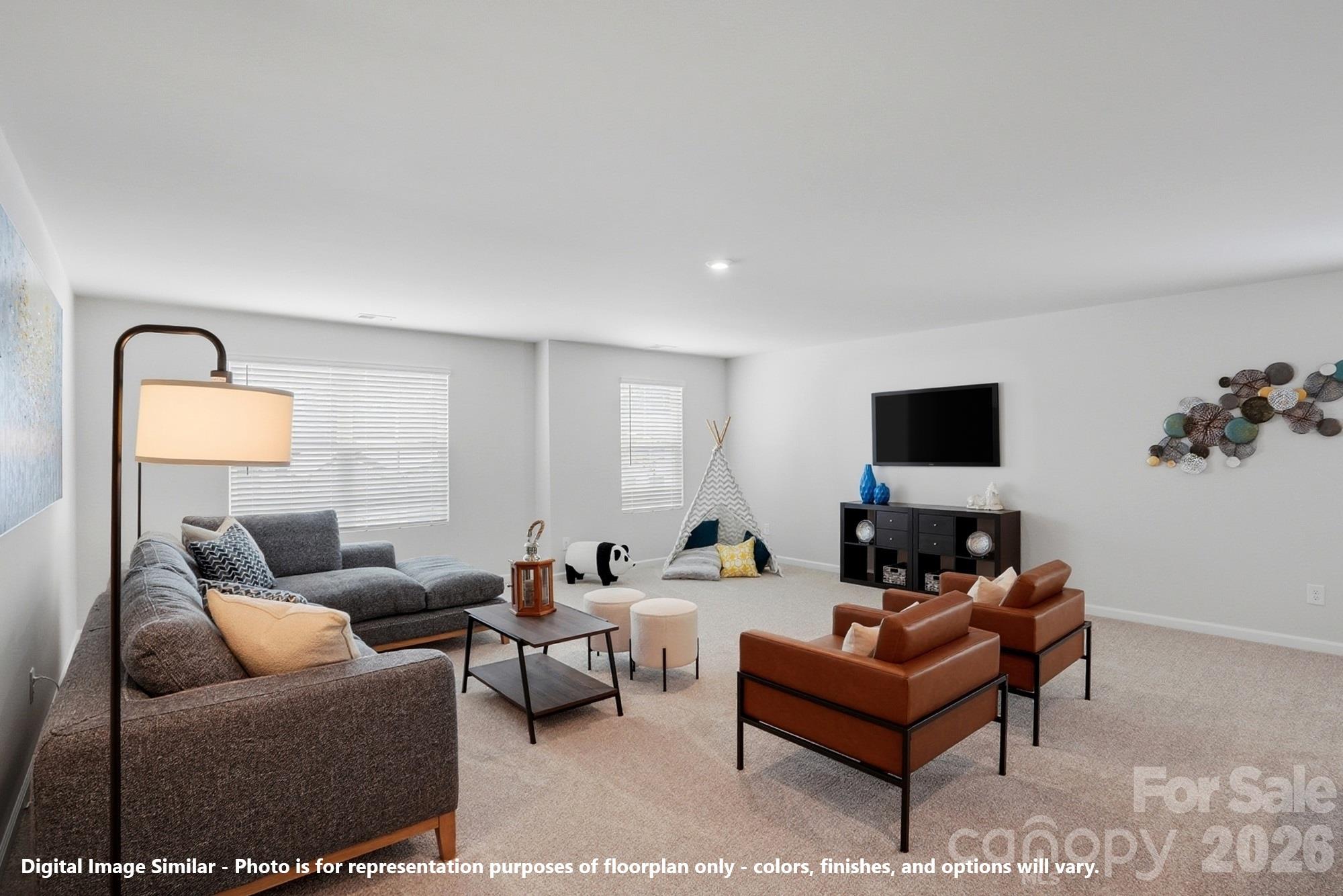 Digital Image Similar - Photo is for representation purposes of floorplan only - colors, finishes, and options will vary. - 2807 Bowman Drive, Gastonia