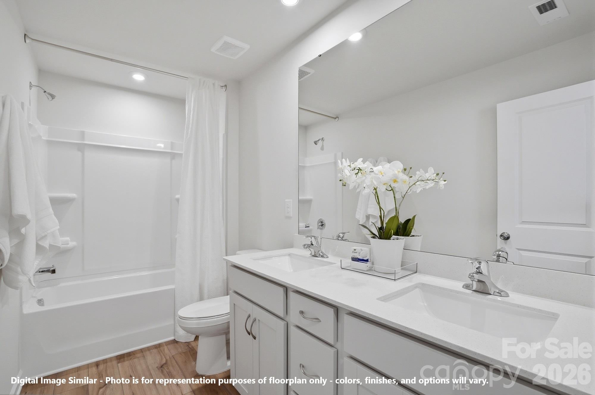 Digital Image Similar - Photo is for representation purposes of floorplan only - colors, finishes, and options will vary. - 2807 Bowman Drive, Gastonia