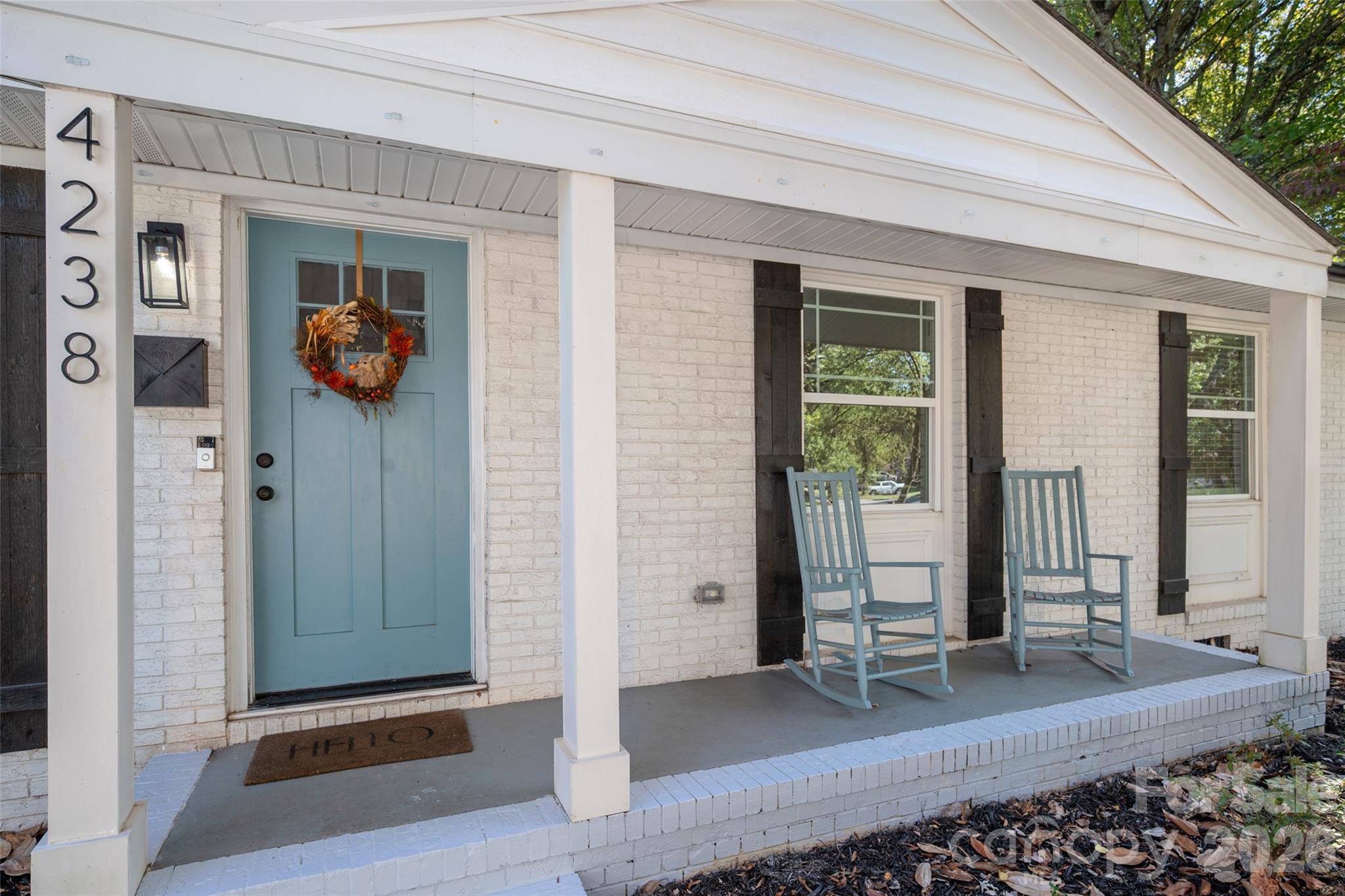 Rocking Chair front porch - 4238 Dowling Drive, Charlotte