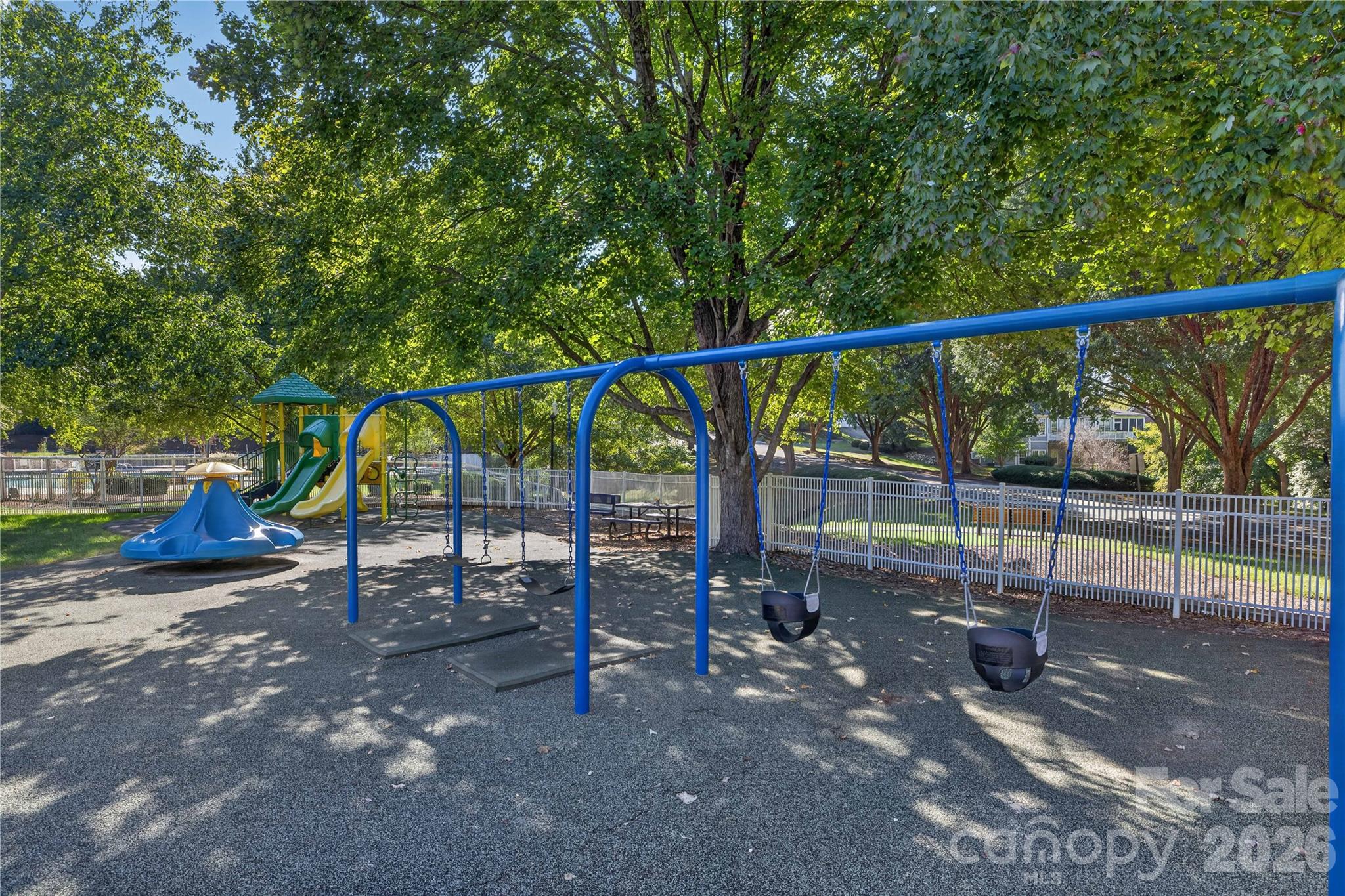 Walk to the amazing playground. Hours of enjoyment for little ones! - 4711 Beech Crest Place, Charlotte