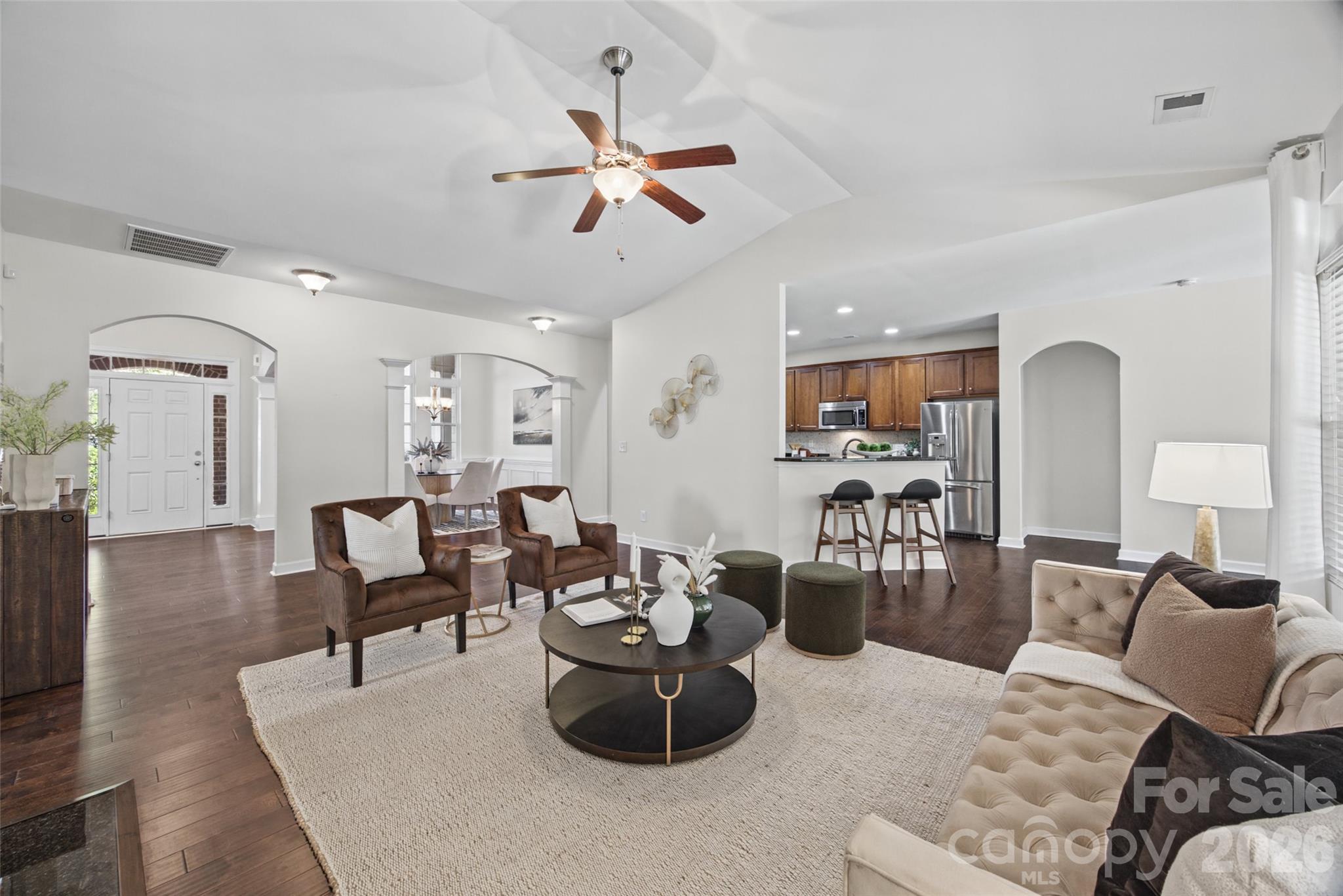 Living room - 8720 Artesa Mill Lane, Charlotte