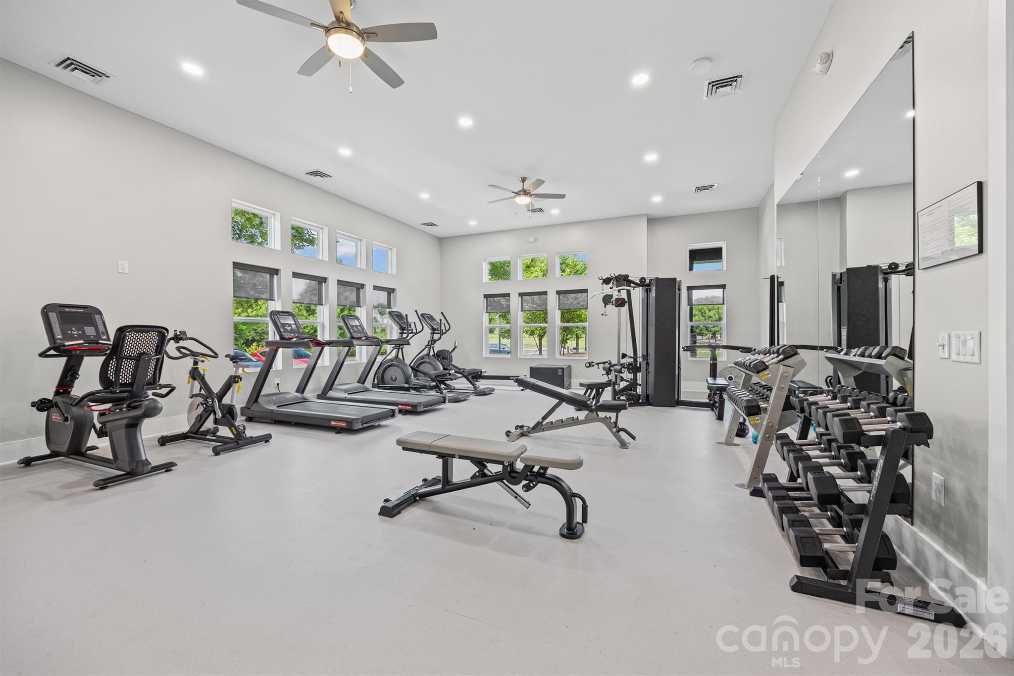 Exercise facility - 8720 Artesa Mill Lane, Charlotte