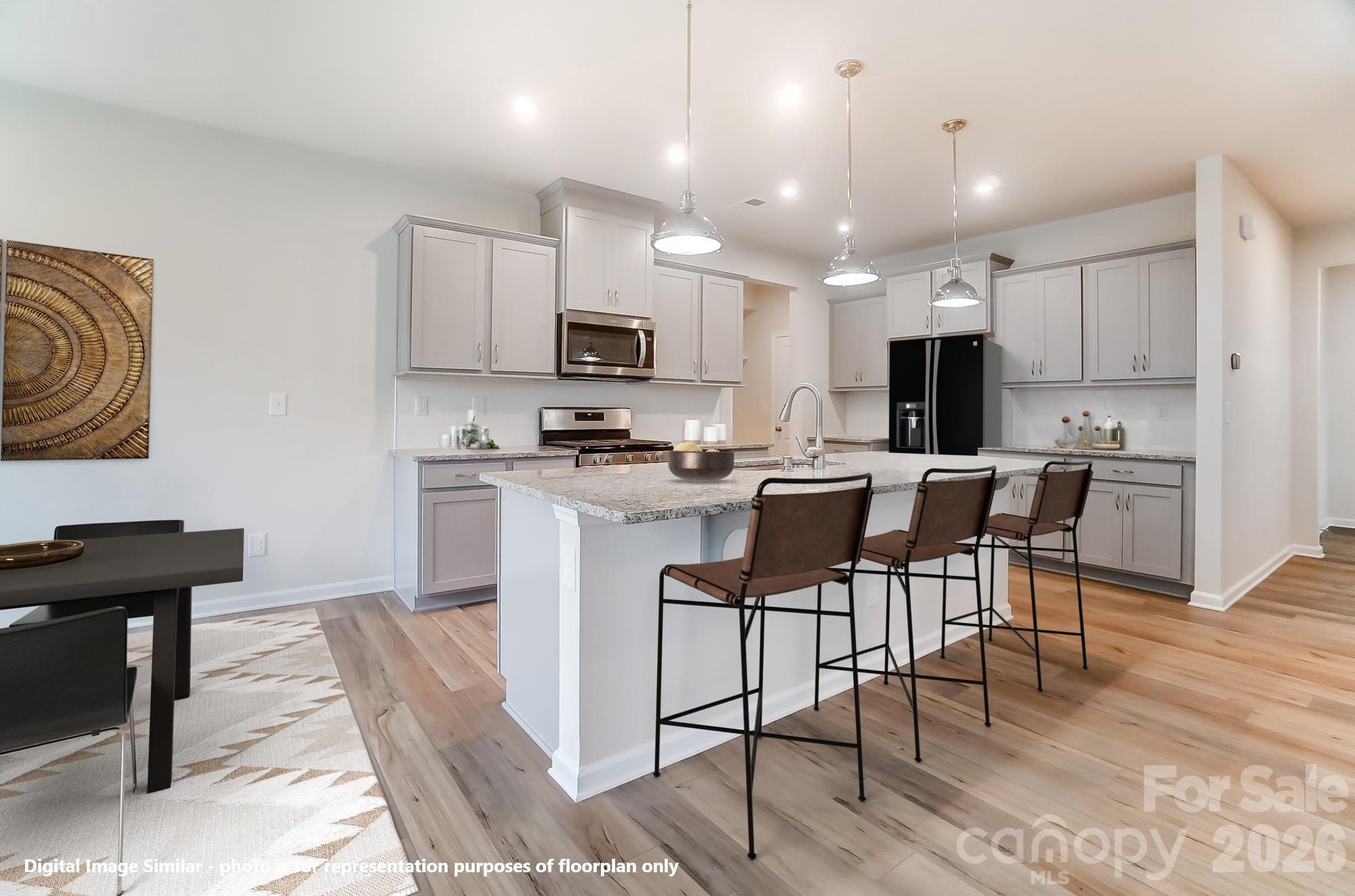 Digital Image Similar - Photo is for representation purposes of floorplan only - colors, finishes, and options will vary. - 2801 Bowman Drive, Gastonia