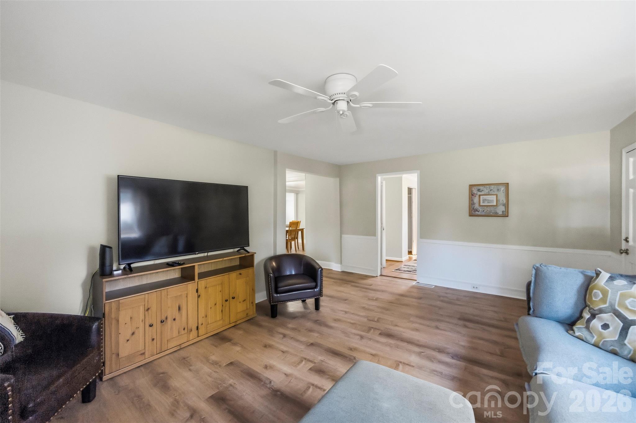 Living room, second view. - 220 Armour Street, Davidson
