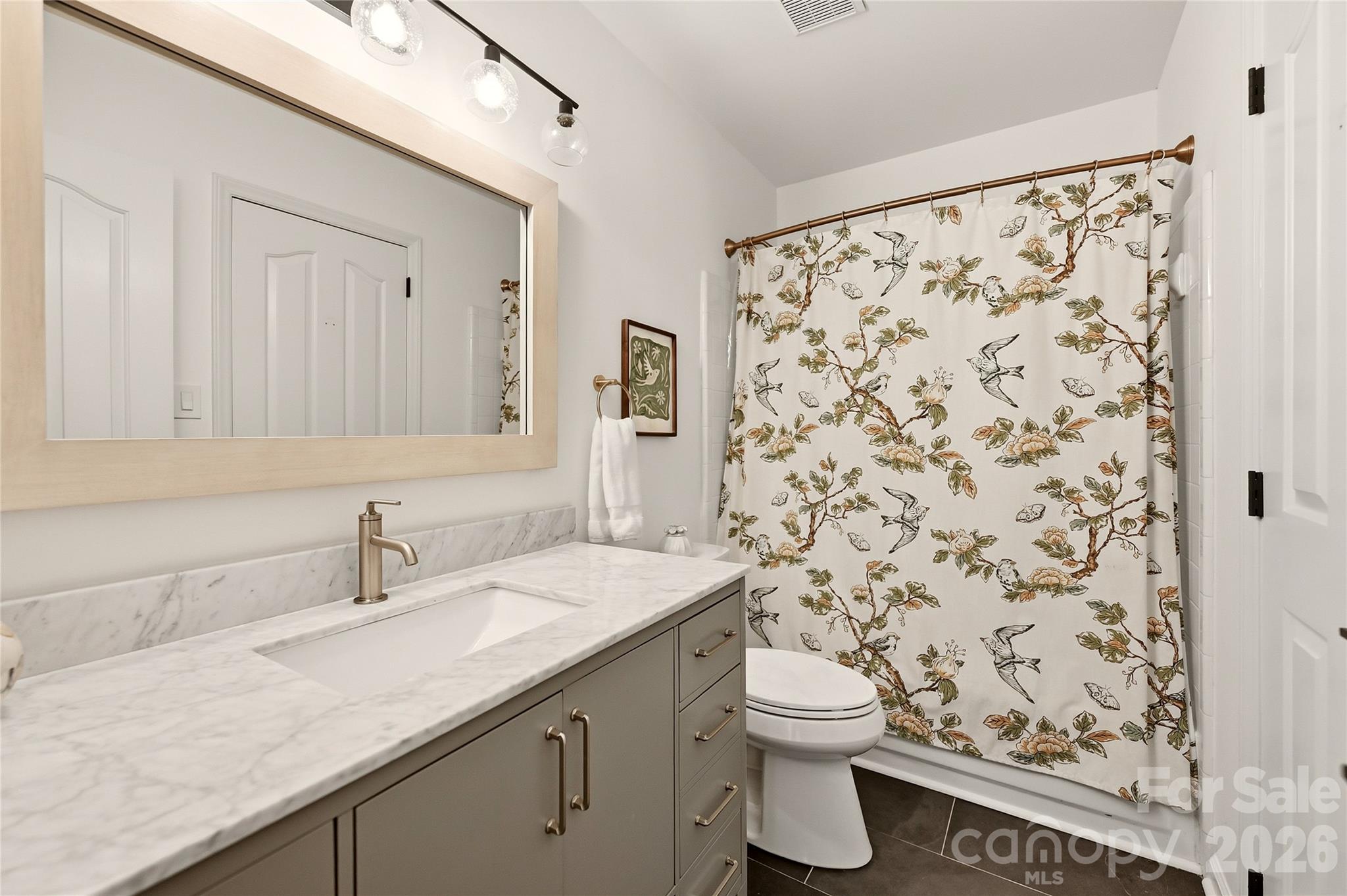 Full bath upstairs - 16521 Plantation Woods Drive, Charlotte