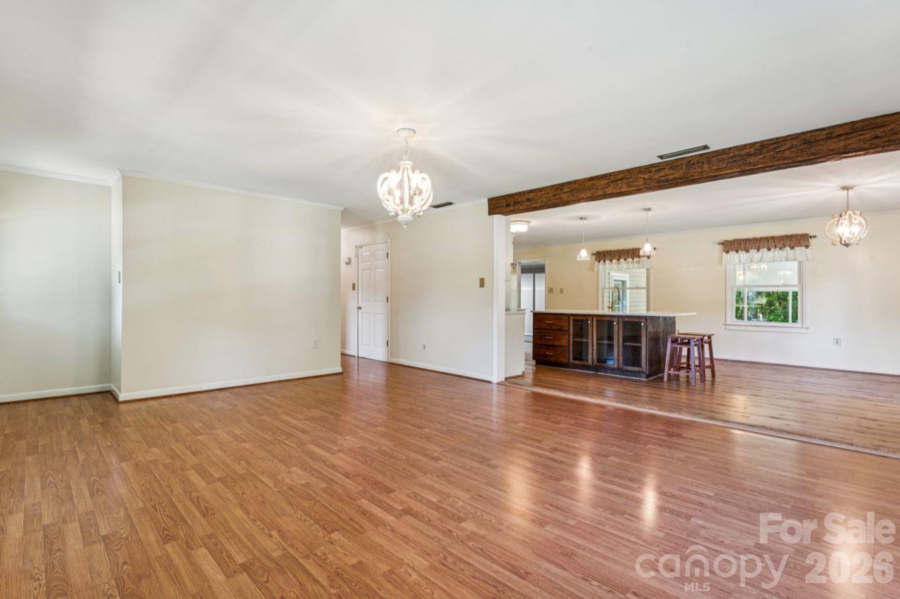 Living room or dining room (currently being used as a dining room) - 340 Homer Corriher Road, China Grove