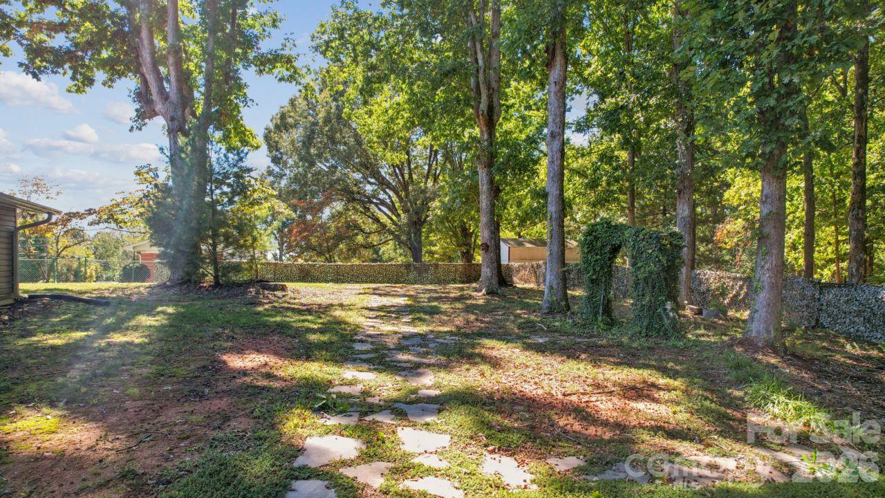 backyard - 340 Homer Corriher Road, China Grove