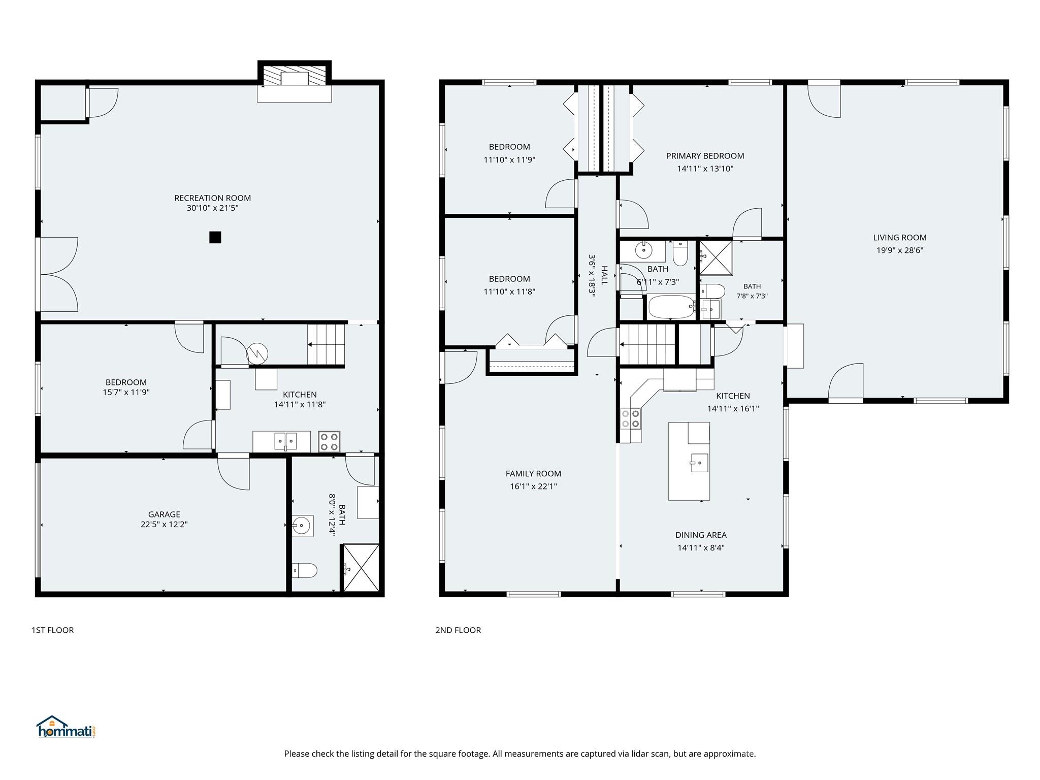 Home layout with dimisions - 340 Homer Corriher Road, China Grove