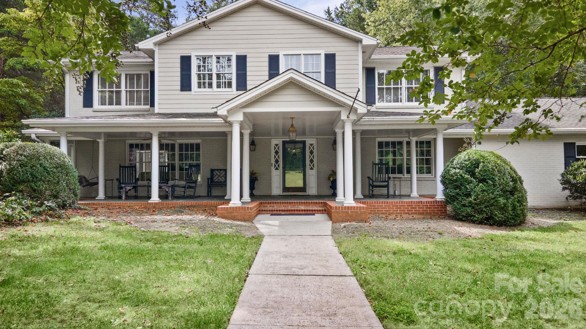Beautiful, traditional home set on 8.75 acres of private land - 2006 Grey Road, Davidson