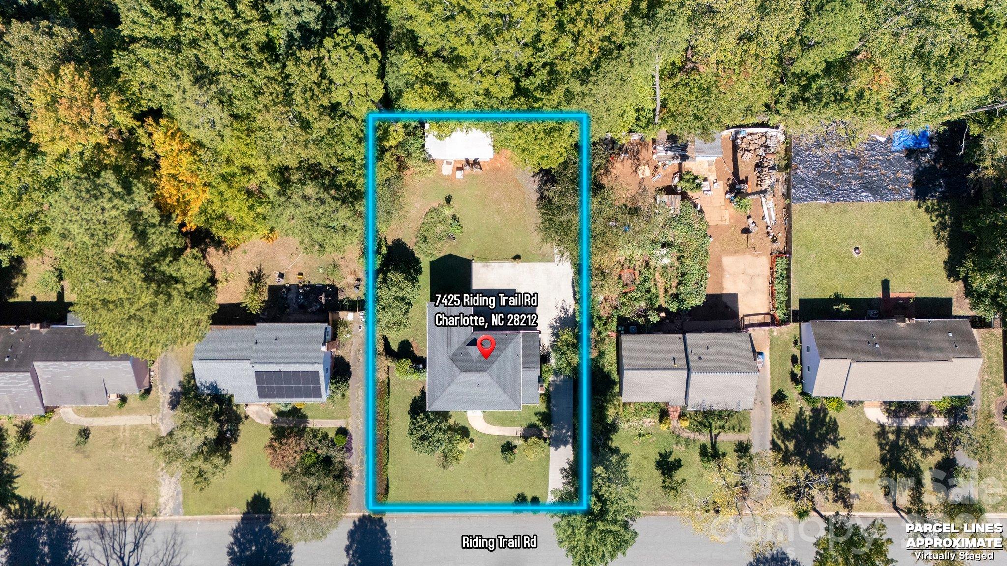 Single Family Residence at 7425 Riding Trail Road, Charlotte, photo 40 of 40