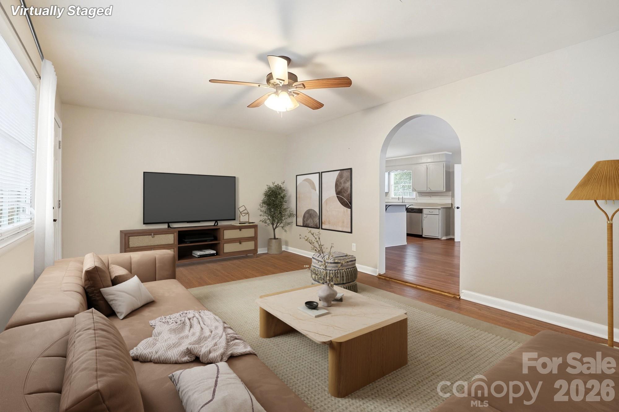 Virtually Staged - 6308 Covecreek Drive, Charlotte