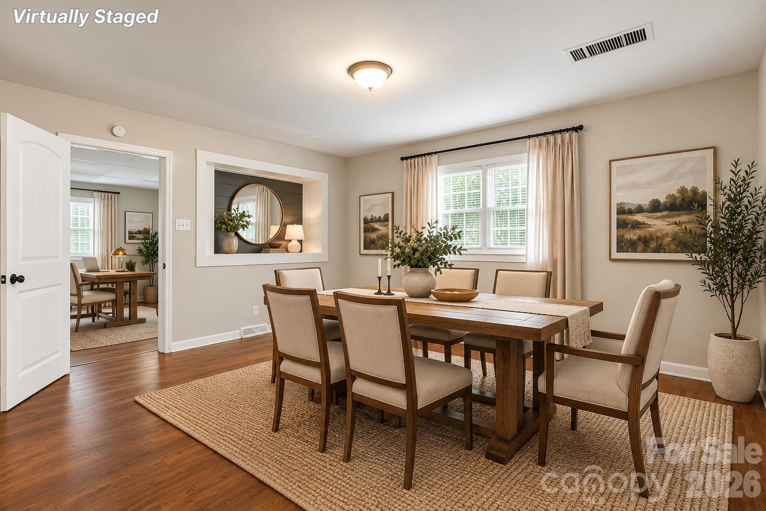 Virtually Staged - 6308 Covecreek Drive, Charlotte
