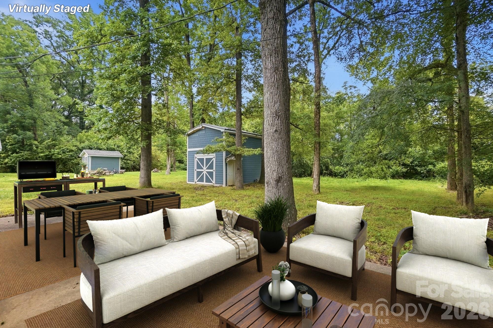 Virtually Staged - 6308 Covecreek Drive, Charlotte