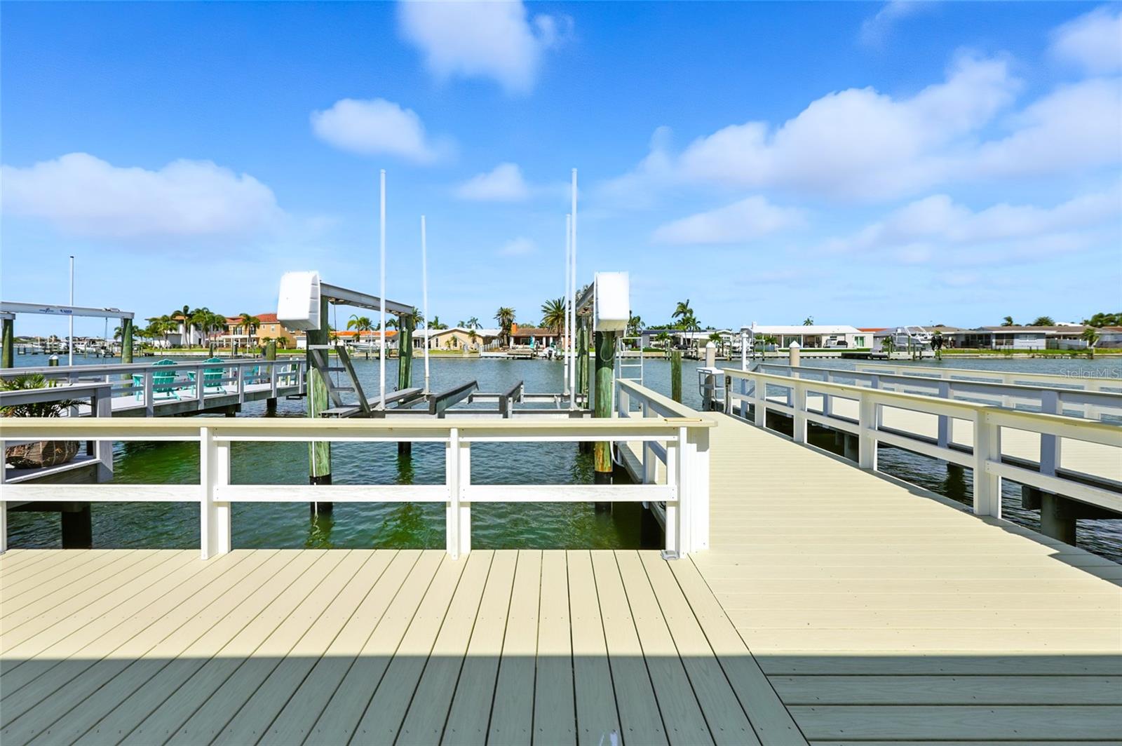 Bring your boat!  The private composite dock and boatslip is equipped with electric, water, and a fish cleaning station. - 545 BOCA CIEGA POINT BLVD N, ST PETERSBURG