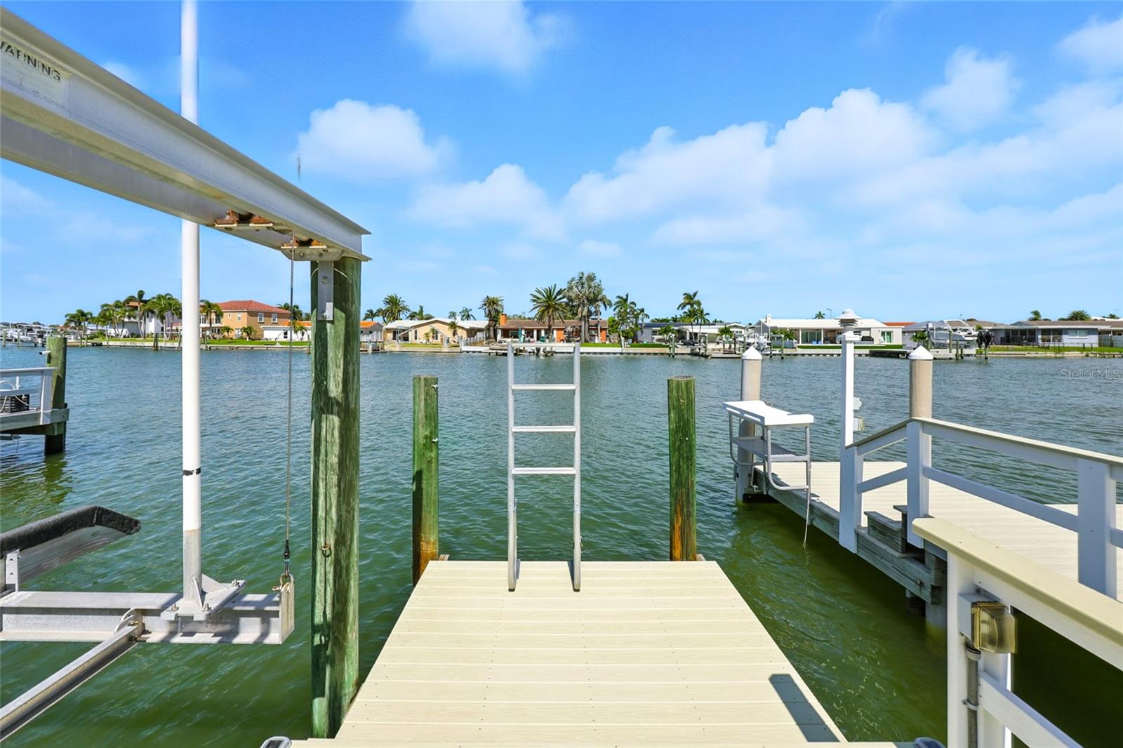 Bring your boat!  The private composite dock and boatslip is equipped with electric, water, and a fish cleaning station. - 545 BOCA CIEGA POINT BLVD N, ST PETERSBURG