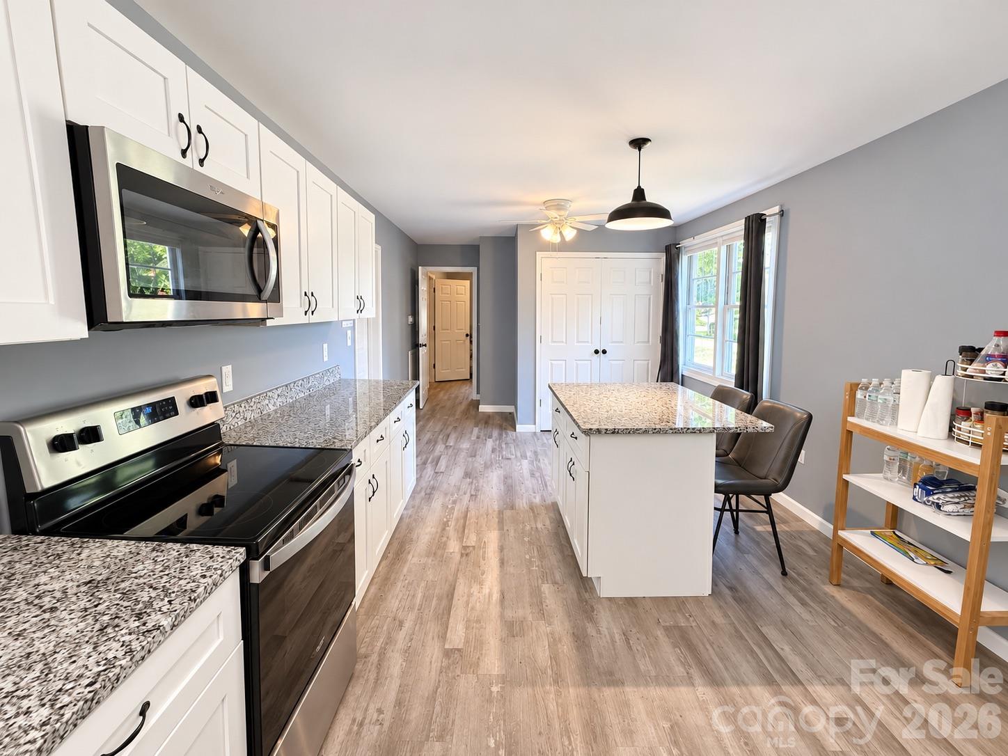 Kitchen - picture has been virtually edited for lighting and staging purposes - 745 6th Avenue SW, Hickory