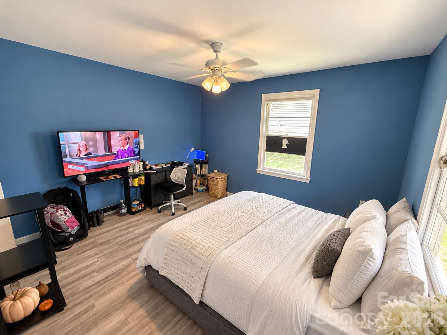 Bedroom - picture has been virtually edited for lighting and staging purposes - 745 6th Avenue SW, Hickory
