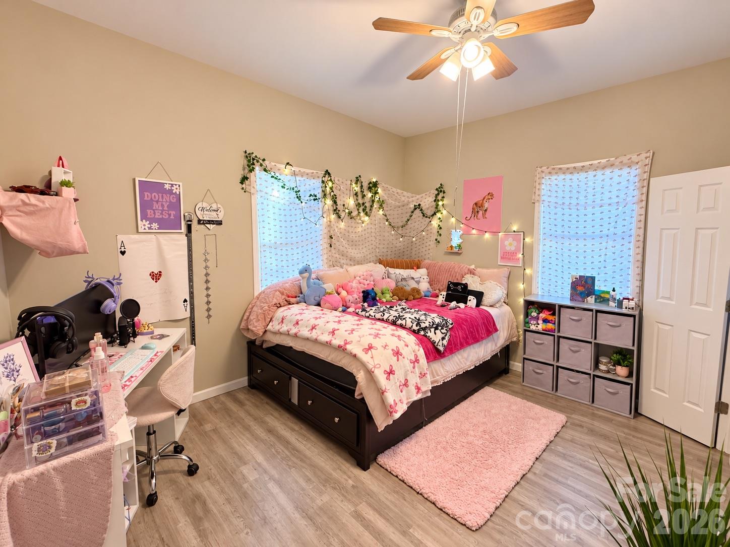 Bedroom - picture has been virtually edited for lighting and staging purposes - 745 6th Avenue SW, Hickory