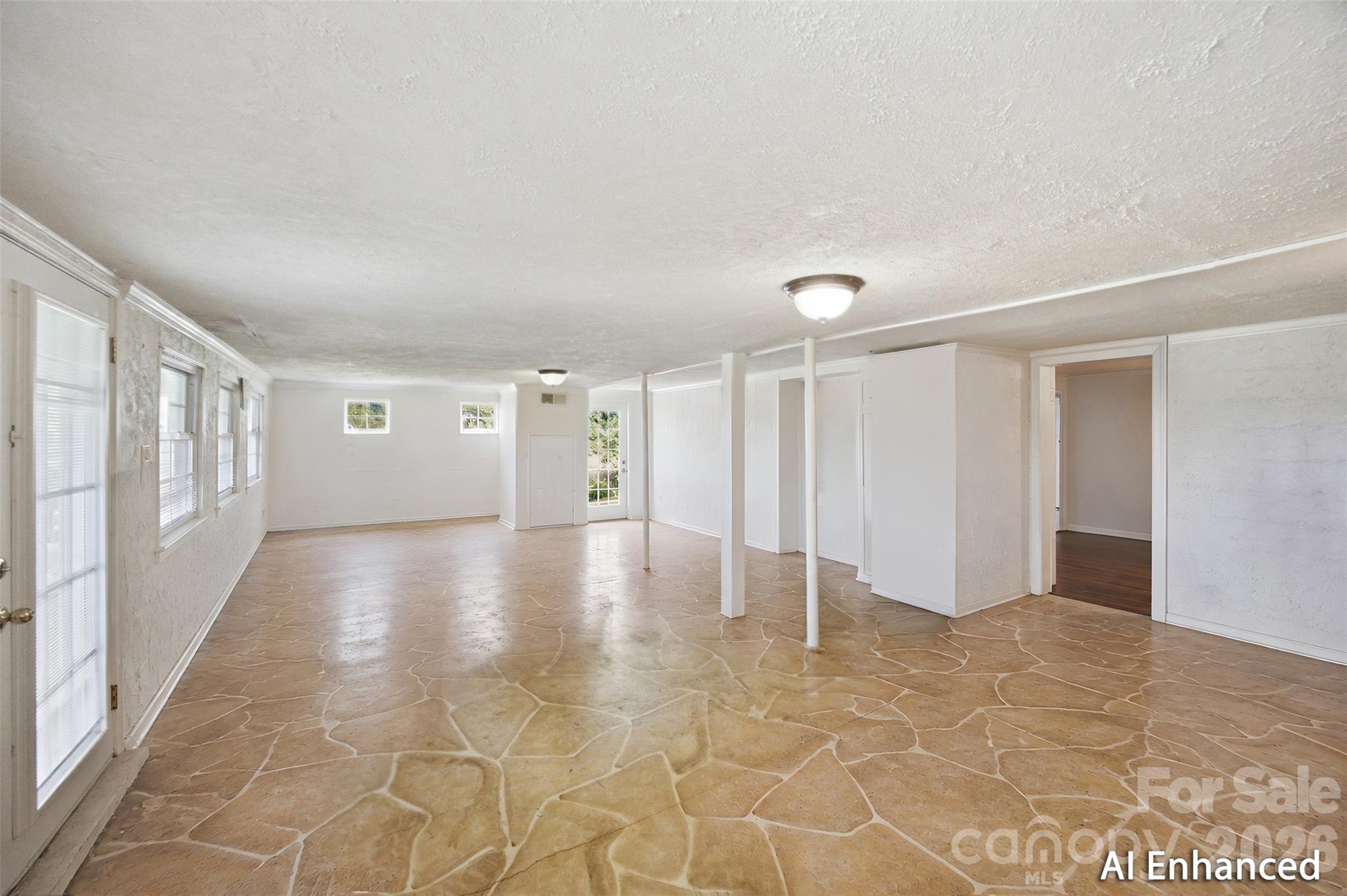 Downstairs Den area. Virtually Enhanced. - 146 Duck Cove Road, Belmont