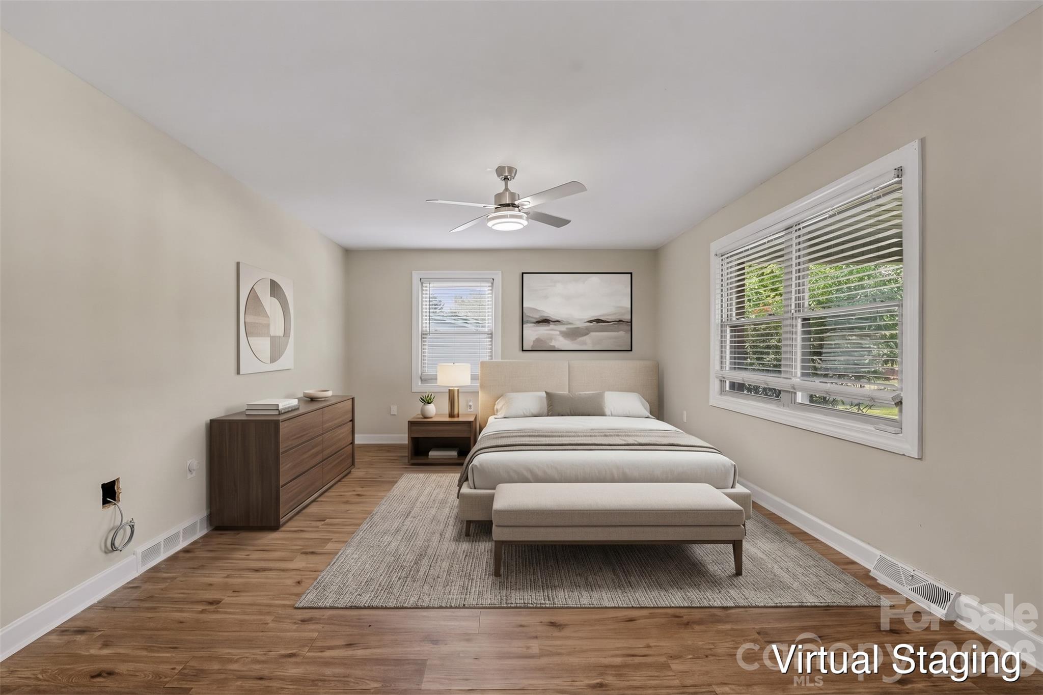 Virtually staged - 1204 Fulton Drive, Statesville