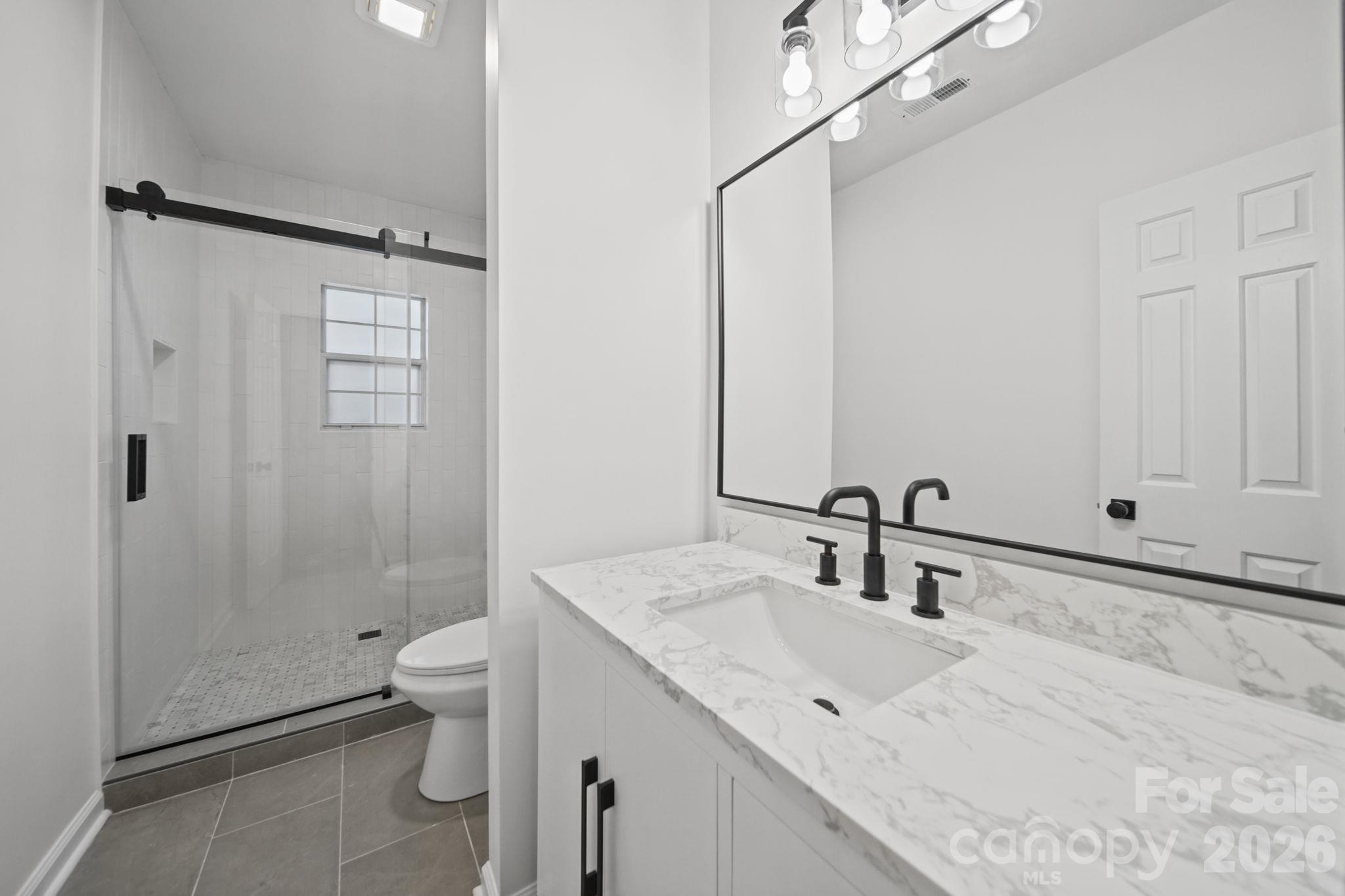 Newly remodeled Primary Bath - 3302 Selwyn Farms Lane, Charlotte
