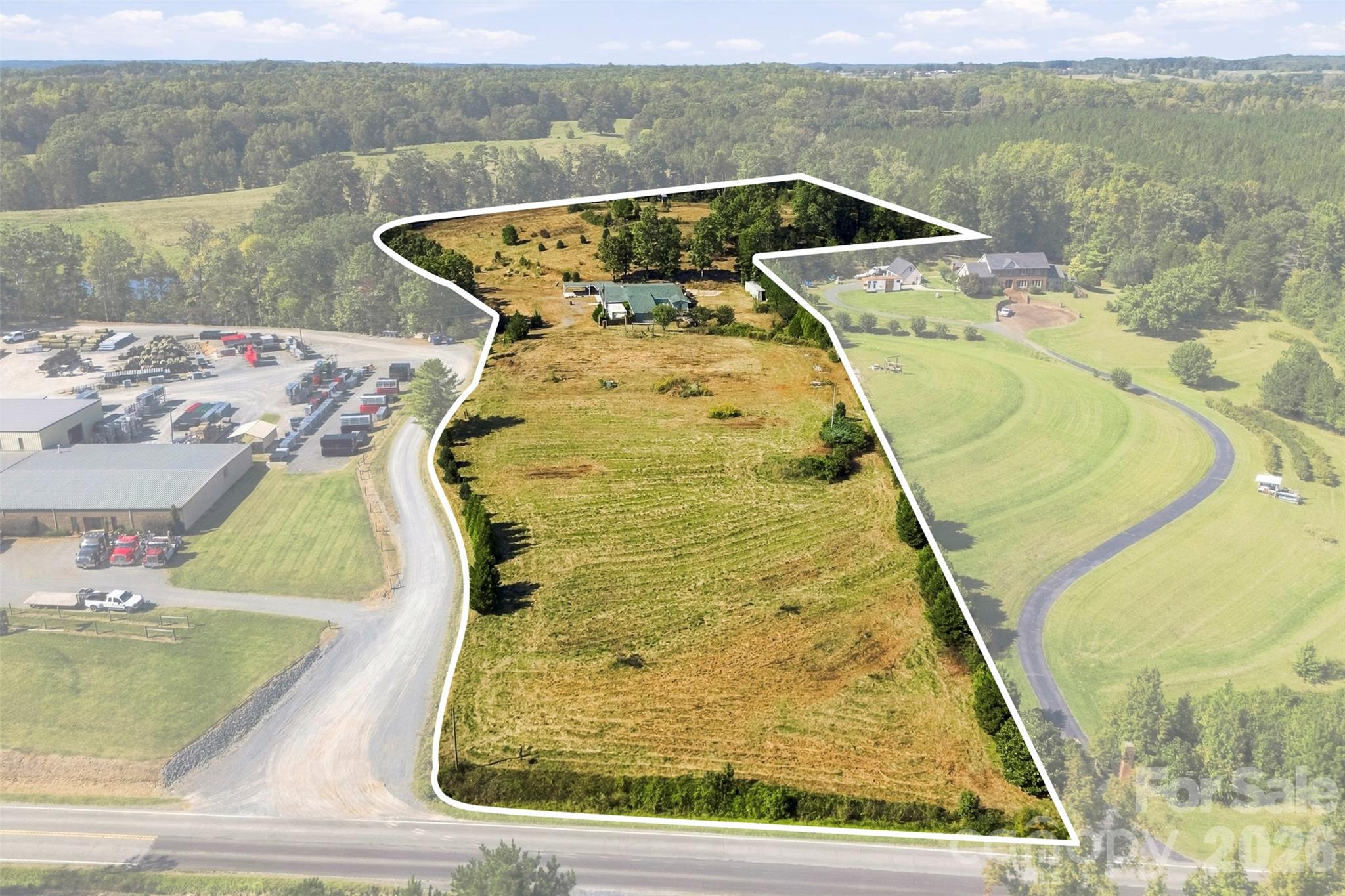 Approx Lot Lines Between two parcels for sell. - 10327 Hwy 49 Highway, Mount Pleasant