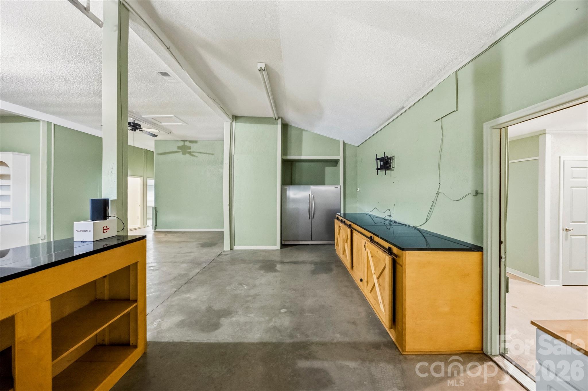 Kitchen Area in open space - Man Cave - Brewery, Warehouse - 10327 Hwy 49 Highway, Mount Pleasant