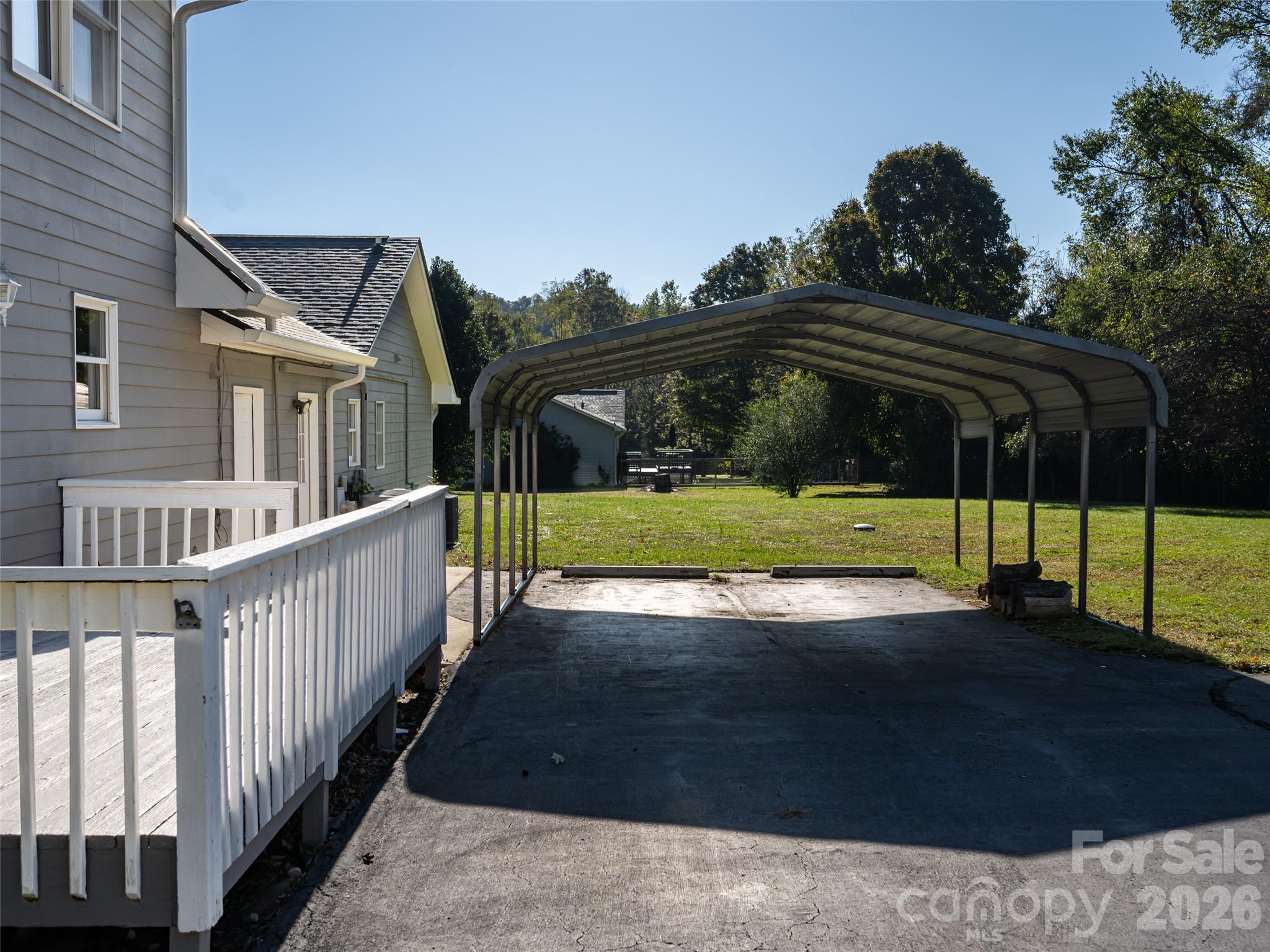 2 car carport - 47 Cane Creek Circle, Fairview