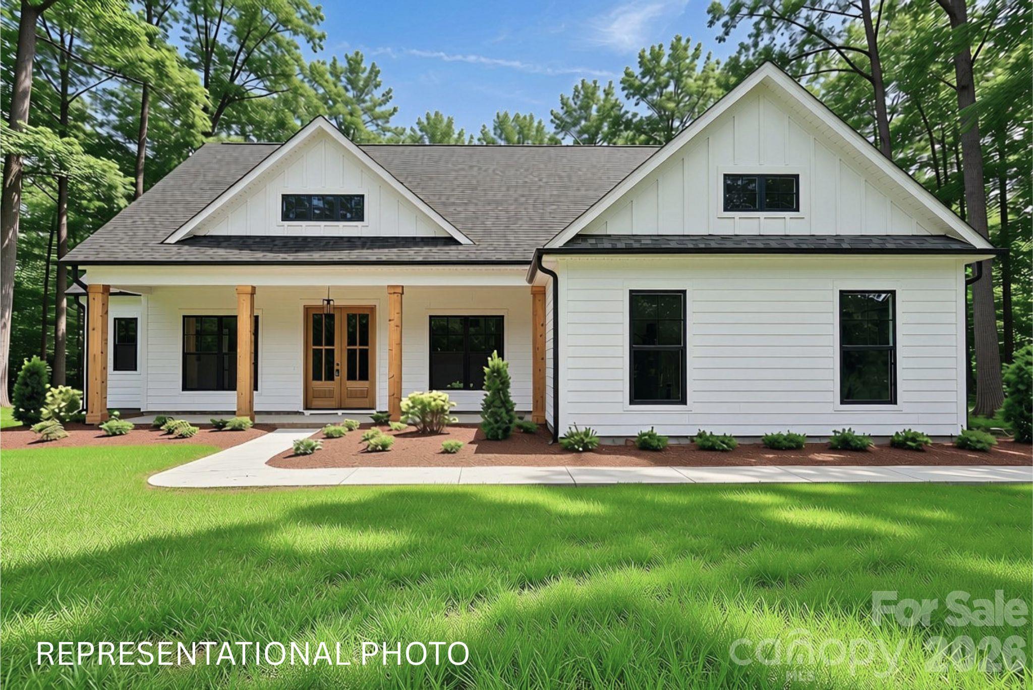Exterior Rendering PROPOSED - 1052 Baylor Grove Road, Monroe