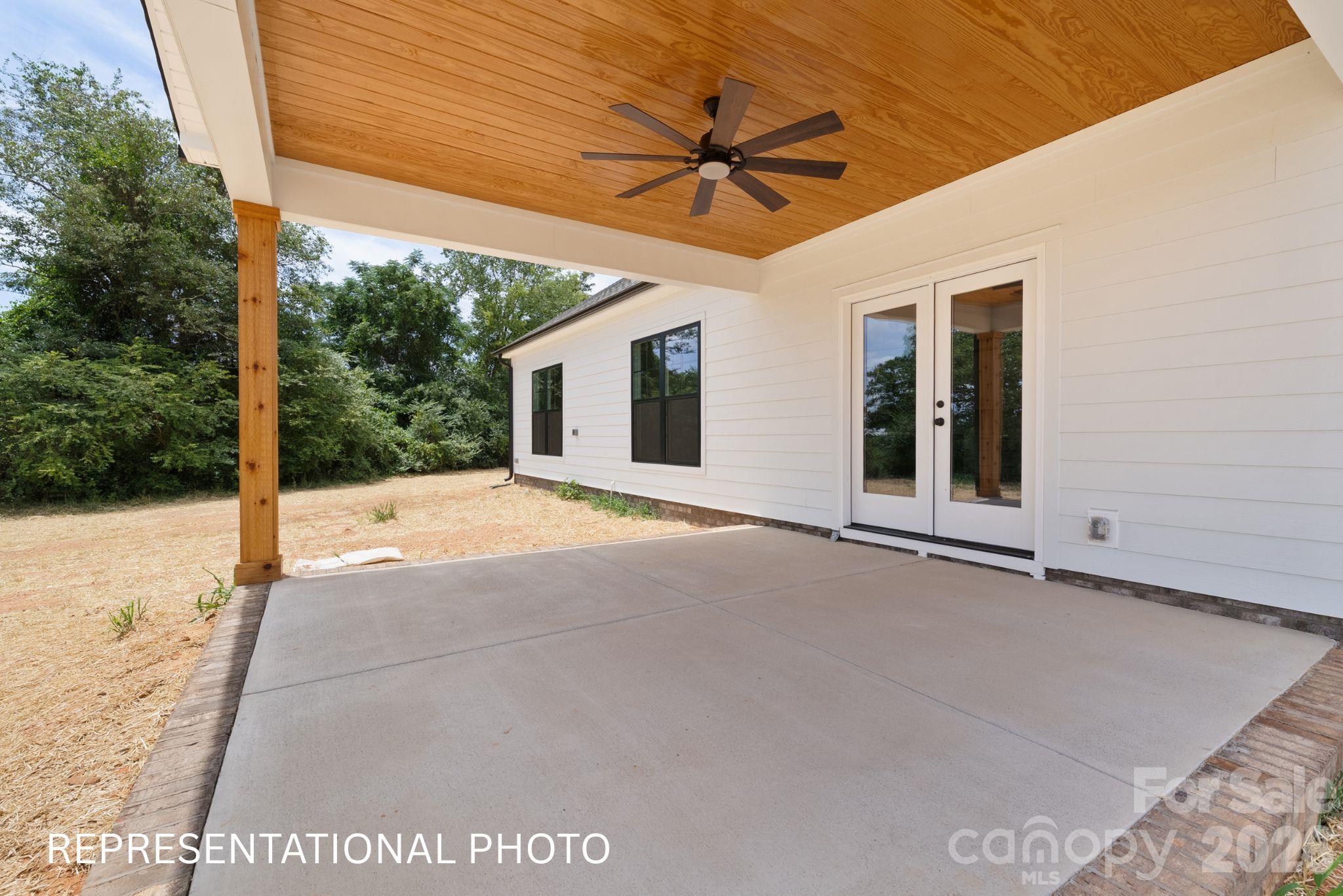 Covered Back Porch - 1052 Baylor Grove Road, Monroe