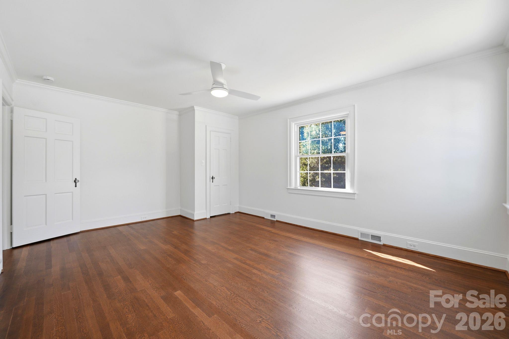 Unit A Primary Bedroom - 1307 S Kings Drive, Charlotte