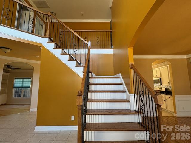 Newly upgraded Stairs and flooring - 107 Autumn Frost Avenue, Statesville