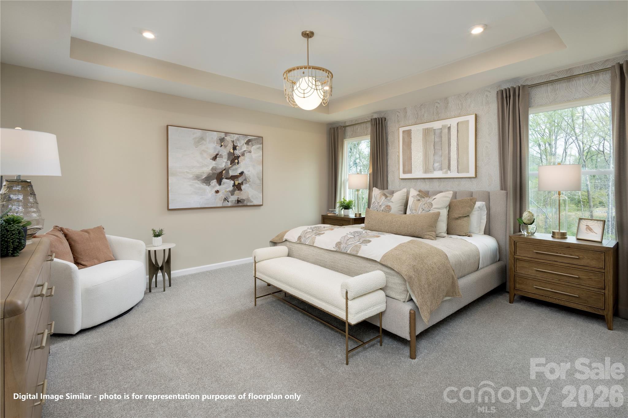 Digital Image Similar - Photo is for representation purposes of floorplan only - colors, finishes, and options will vary. - 2701 Westmont Drive, Gastonia