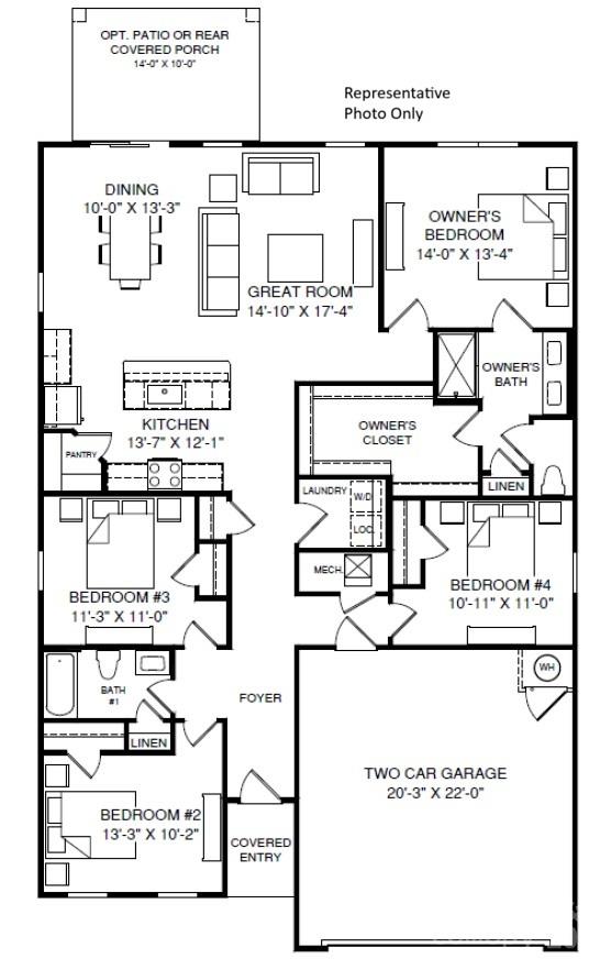 Floorplan - 674 Maplin Gardens Street, Lancaster