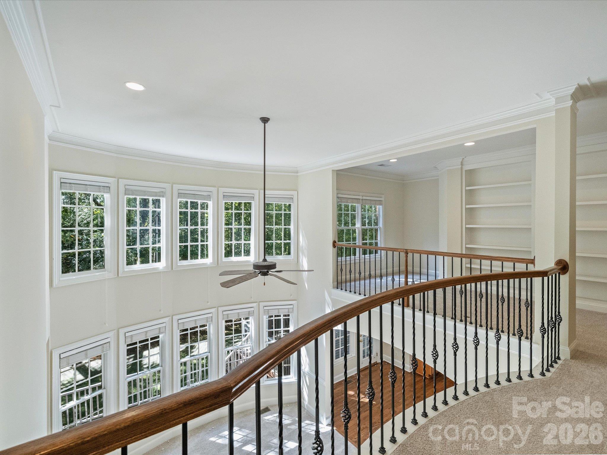 Natural light pours into the upstairs - 7705 Stonehaven Drive, Waxhaw