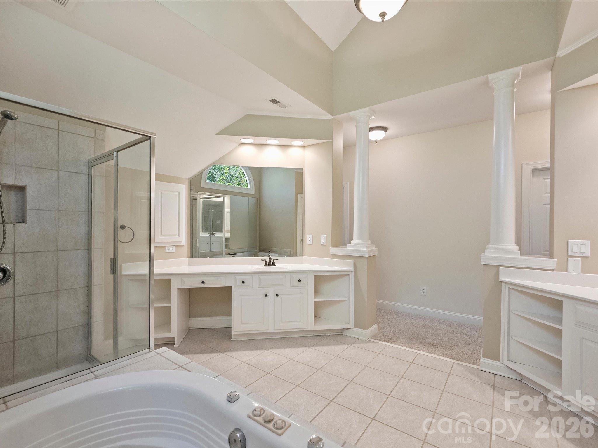 Double vanities in primary bath - 7705 Stonehaven Drive, Waxhaw