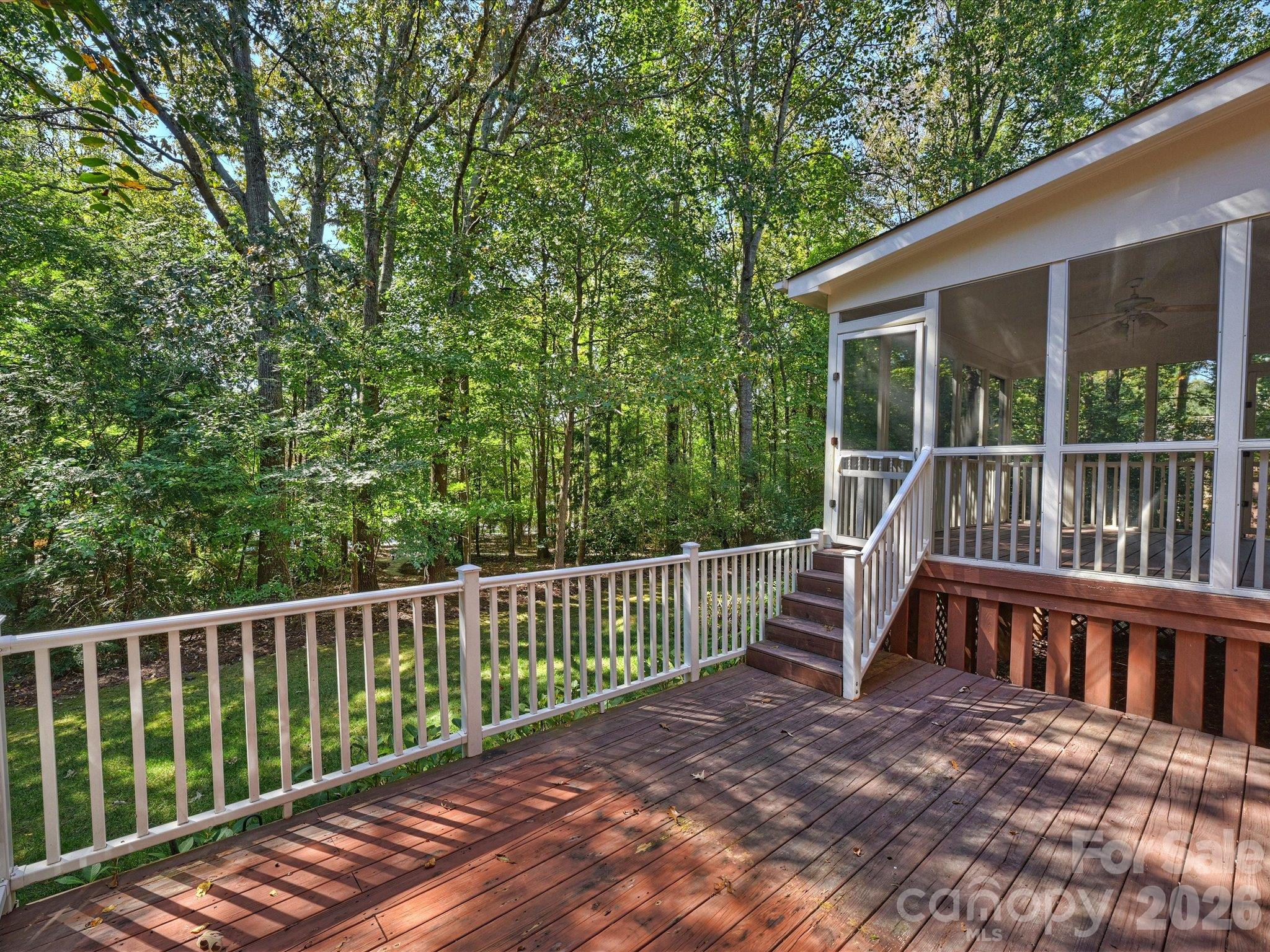 Lower deck perfect for entertaining - 7705 Stonehaven Drive, Waxhaw