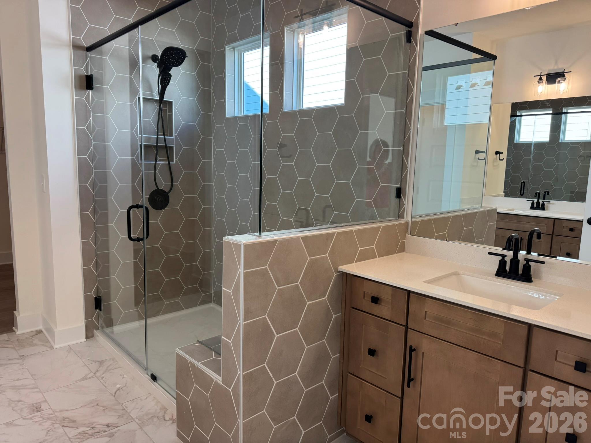 Primary Bathroom - 4007 Cedar Falls Drive, Waxhaw