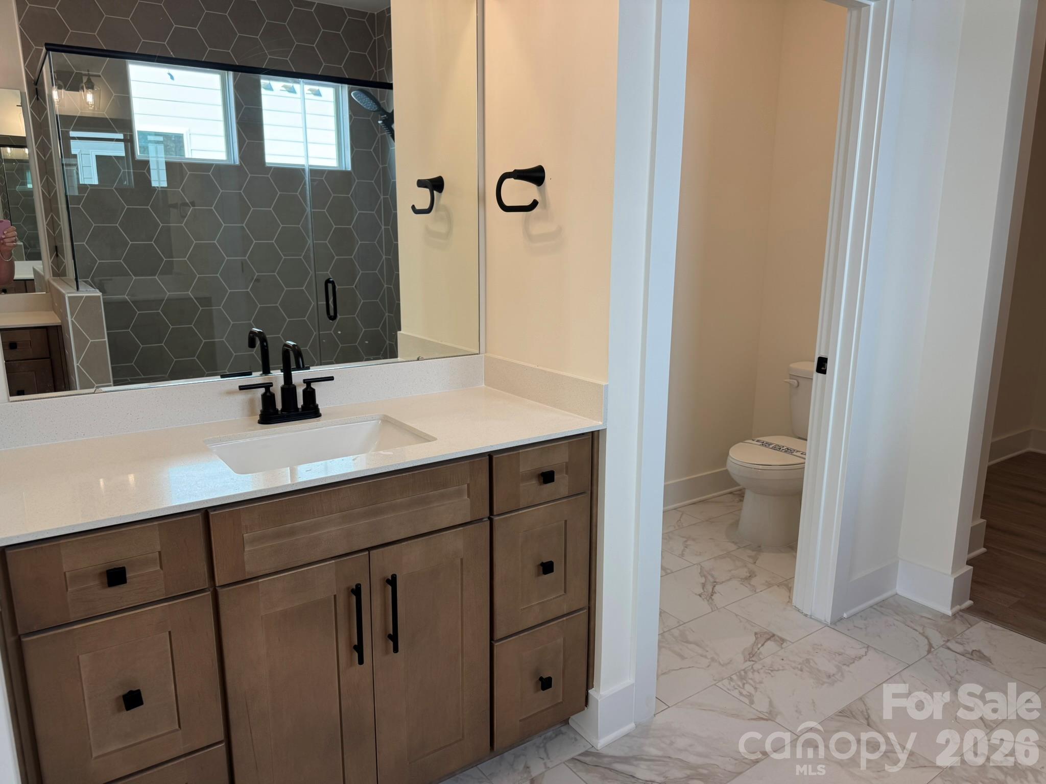Primary Bathroom - 4007 Cedar Falls Drive, Waxhaw