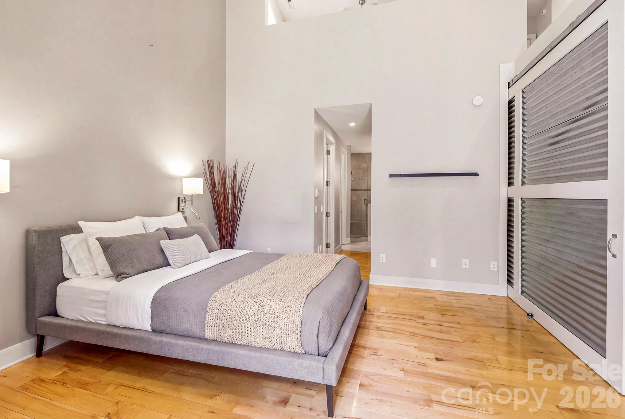 Another look for the primary bedroom, virtually staged - 167 Trails End, Lake Lure