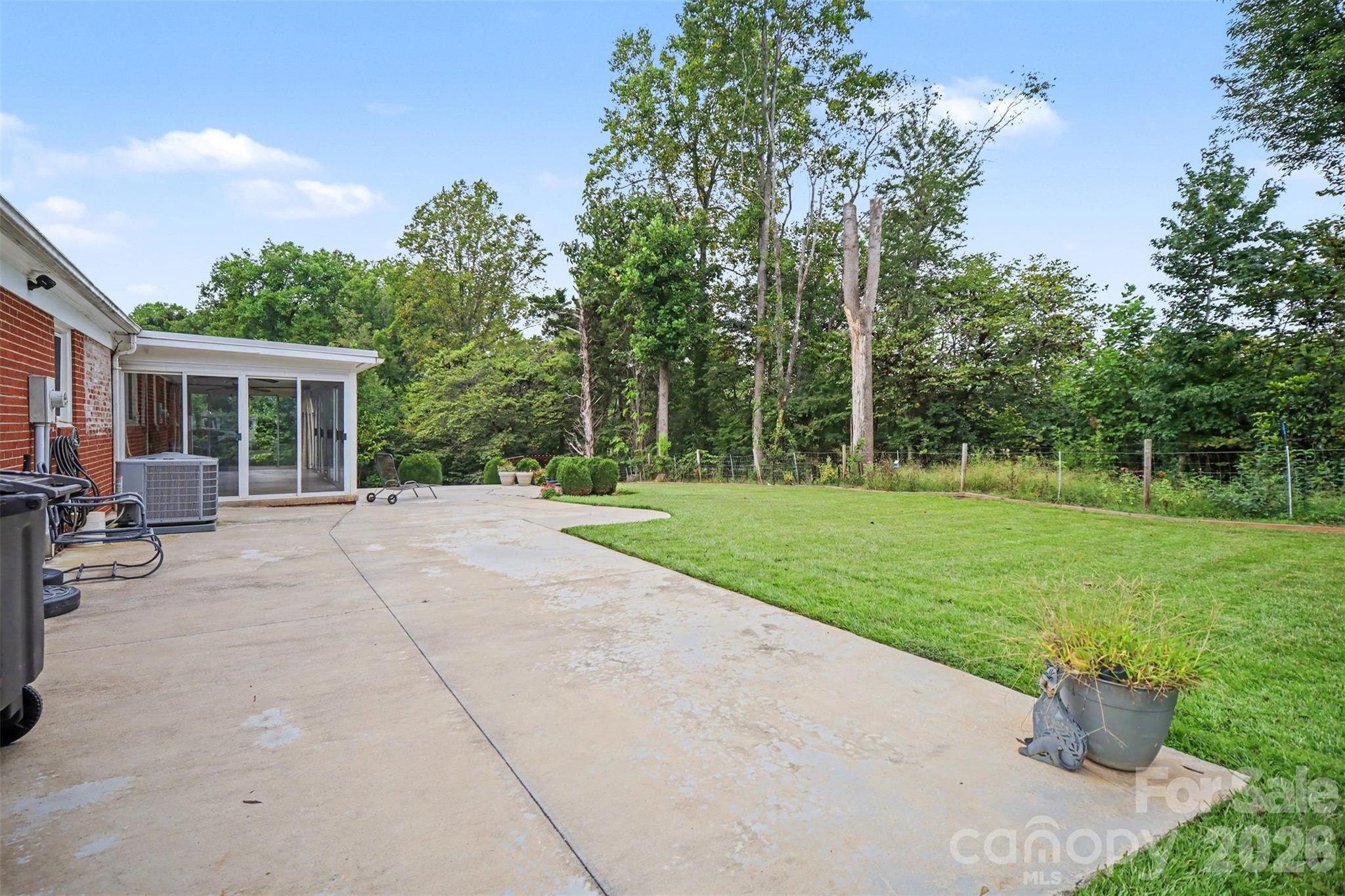 Patio area - 304 Gregory Road, Statesville