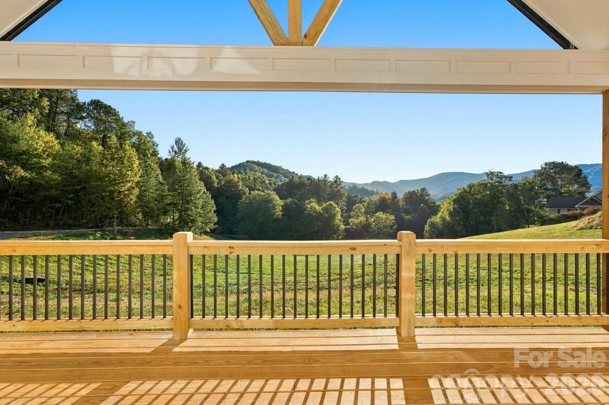 Front porch view - 431 Tahlfield Road, Sylva