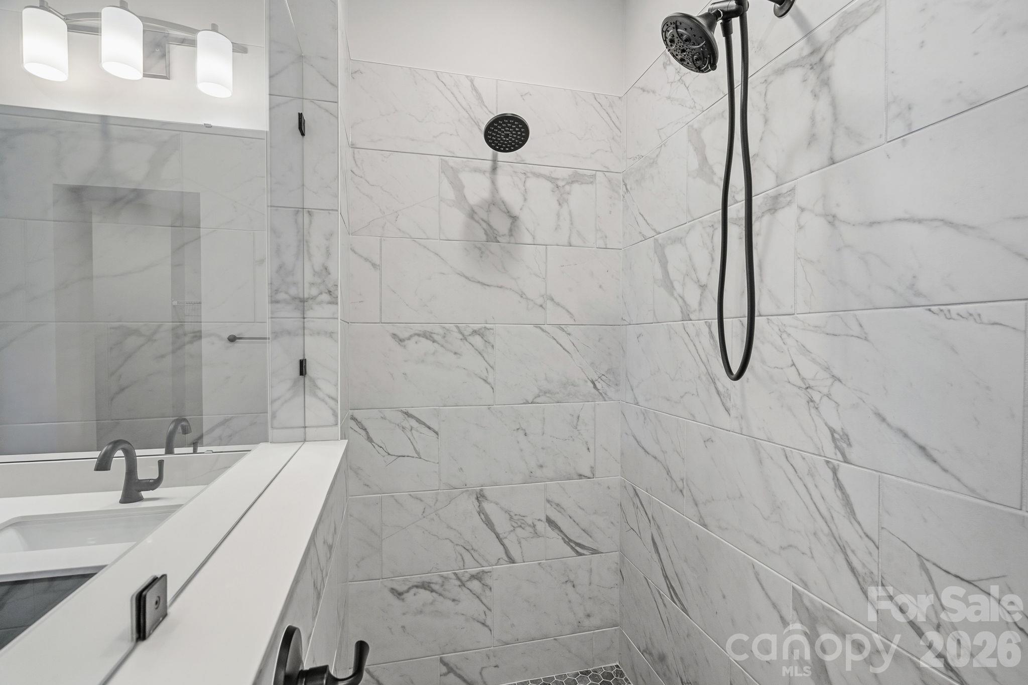 Primary Bath Shower - 9051 Charles Francis Lane, Cornelius