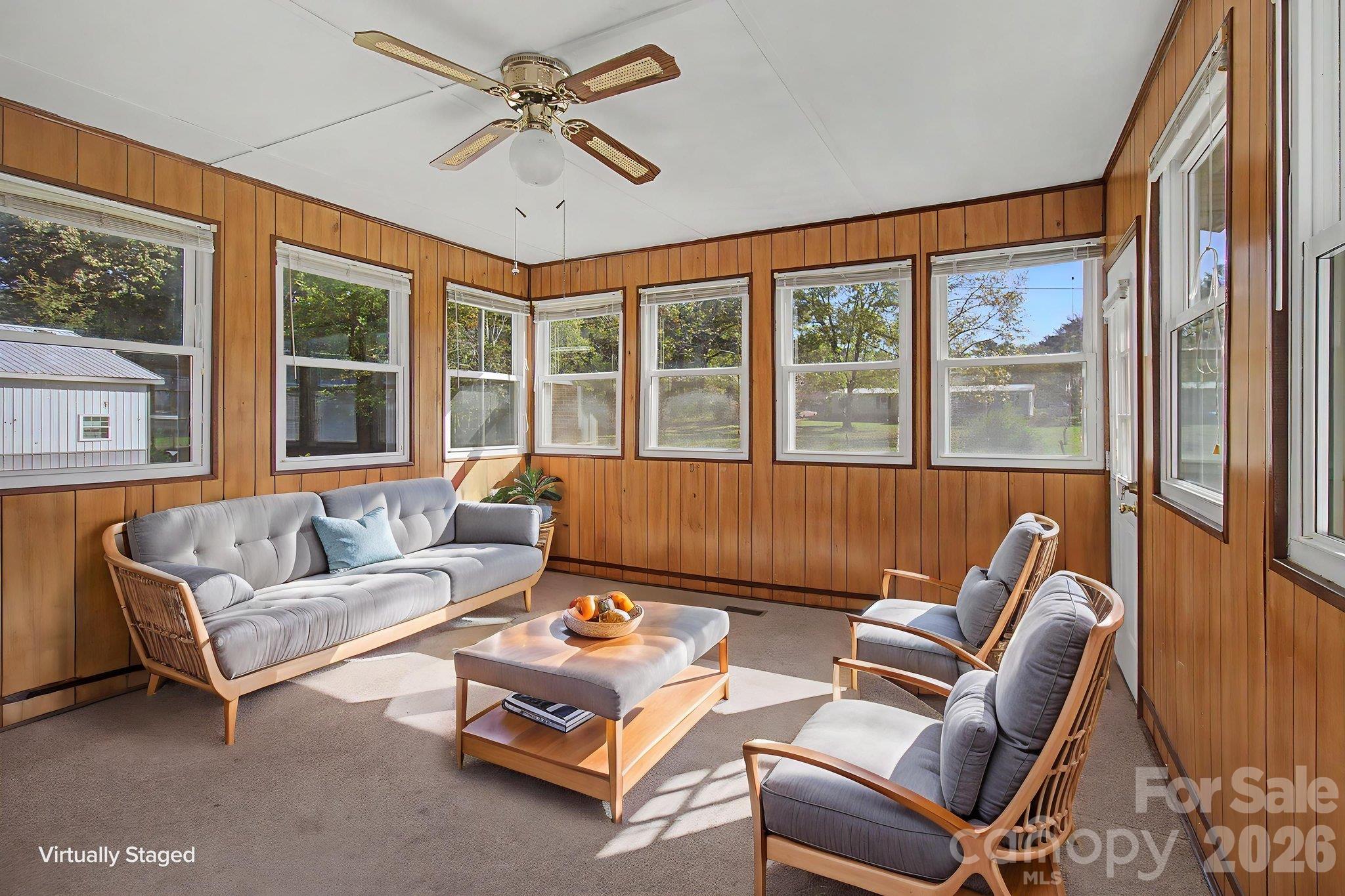 Heated Sun porch virtually staged - 188 Pinner Road, Arden