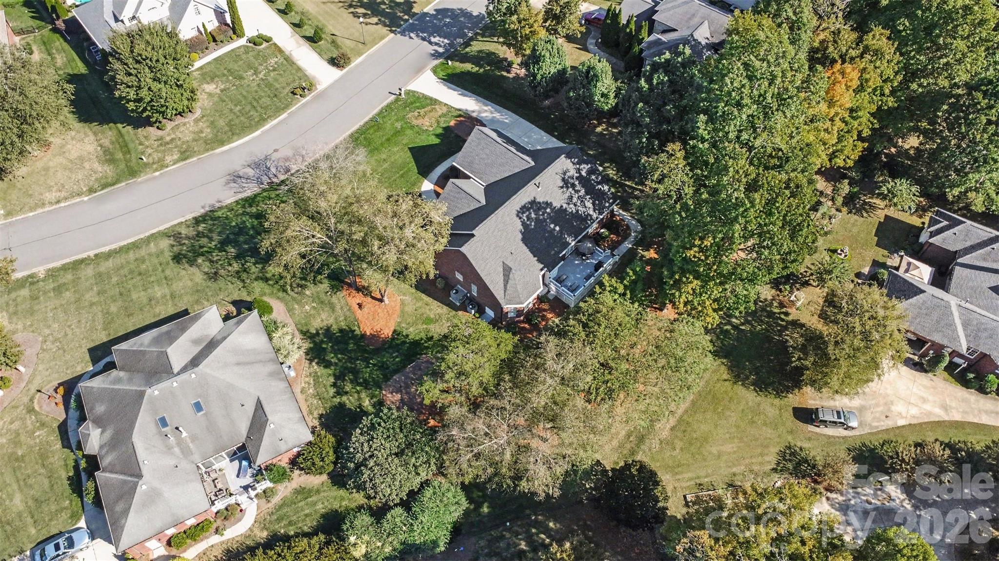 Another aerial view of home - 8412 Locksley Drive, Harrisburg