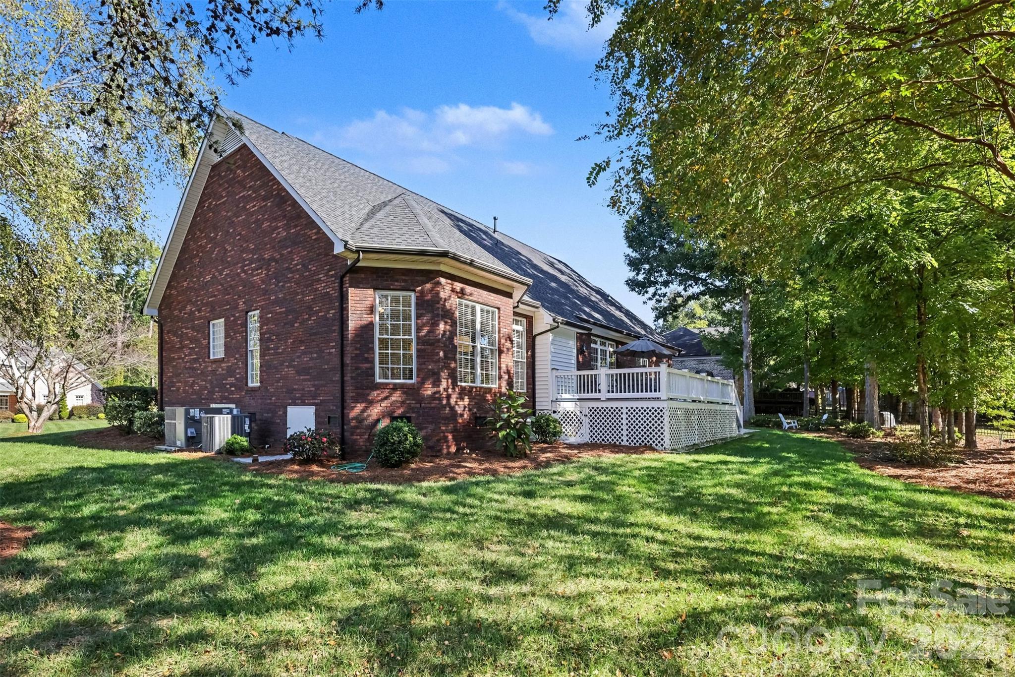 Another view of the spacious side yard. - 8412 Locksley Drive, Harrisburg