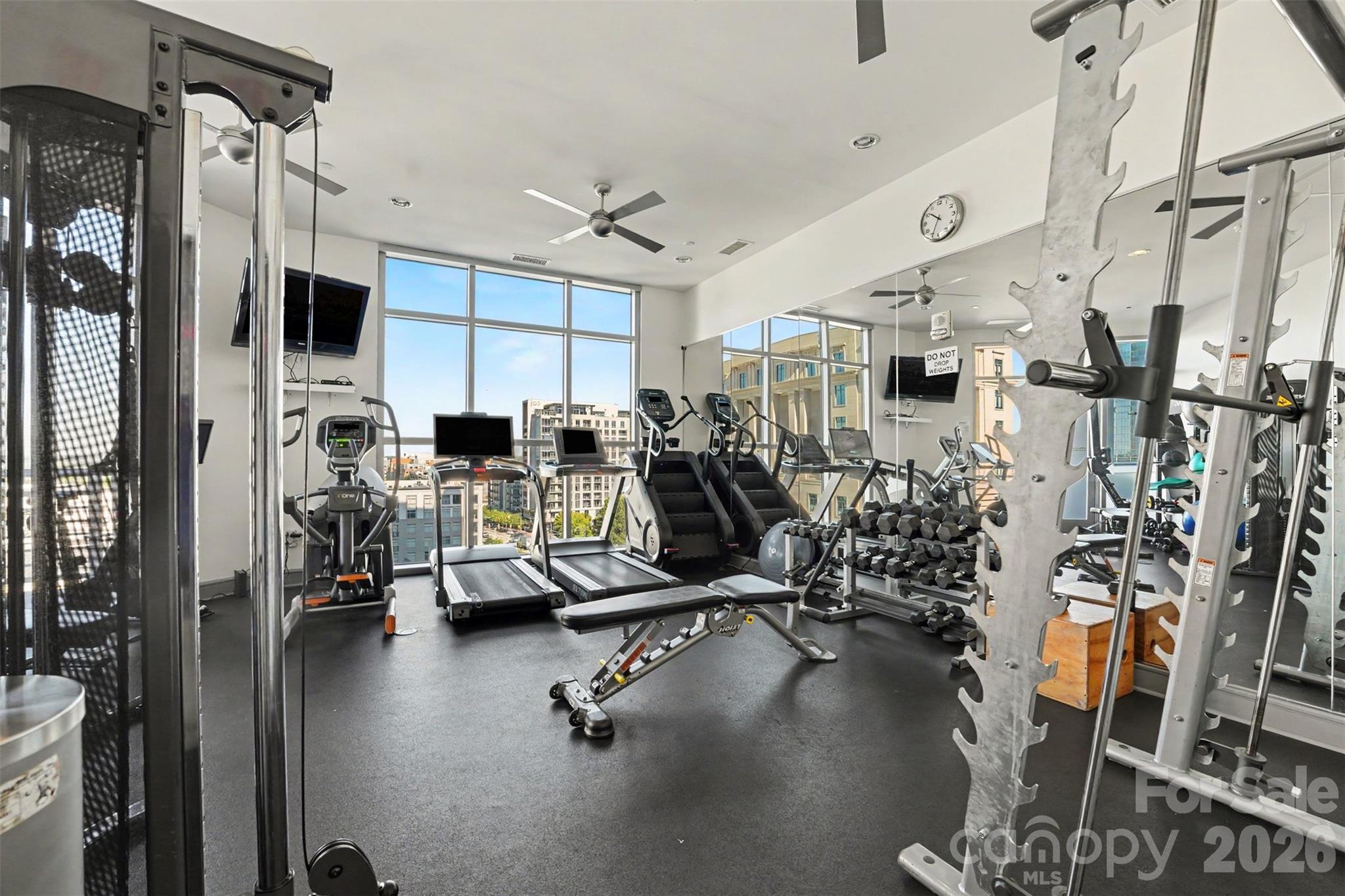 Fitness Center on 7th Floor - 333 W Trade Street, Charlotte